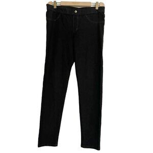 Focus Casual Life Size Medium Pants Black Trousers